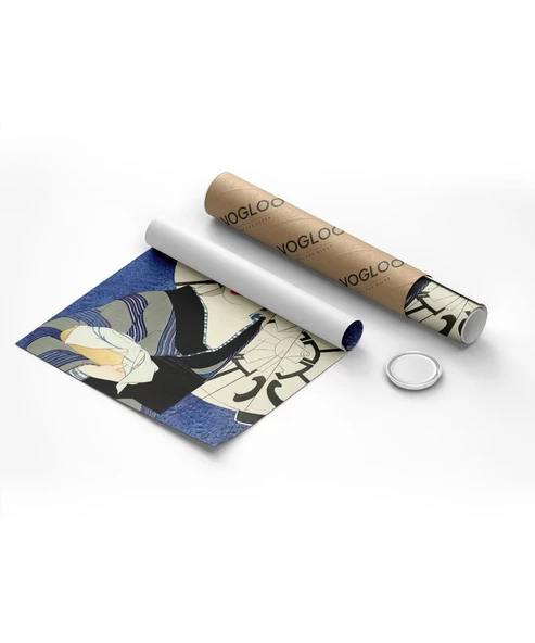 Çerçevesiz Poster Zarafetin Yansıması - Resim 8