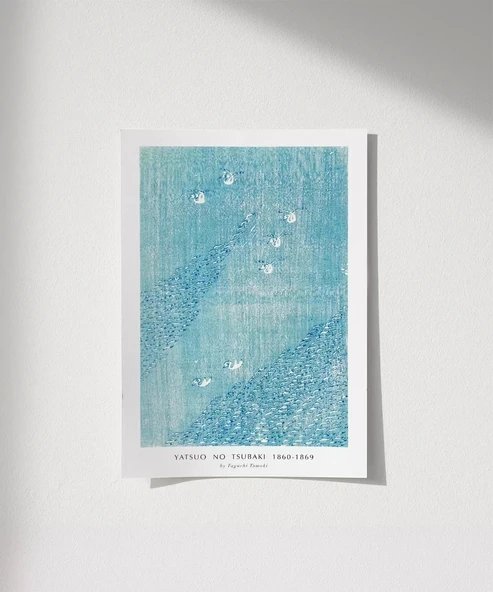 Çerçevesiz Poster Yatsuo No Tsubaki Vintage Baskı No 2 ürün görseli