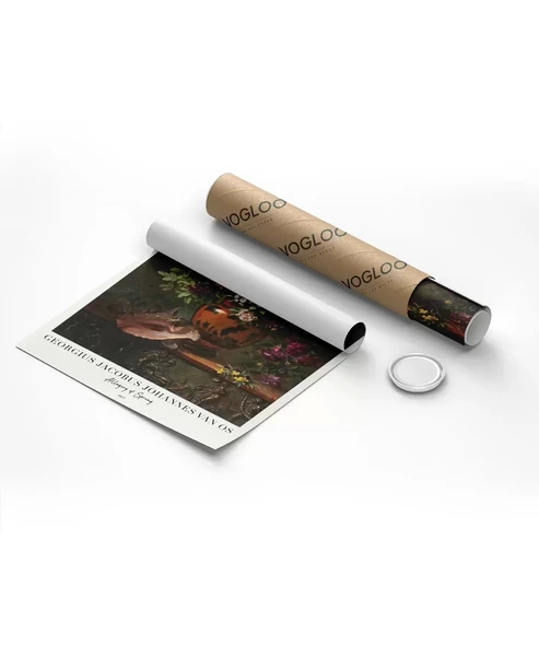 Çerçevesiz Poster Georgius Jacobus Johannes Van Os Bahar Alegorisii - Resim 8