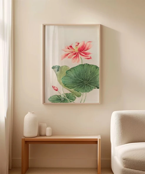 Çerçevesiz Poster Su Üstü Güzellik - Resim 3