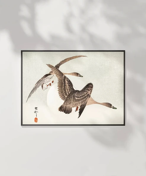 Çerçevesiz Poster Sessiz Kanatlar - Resim 2