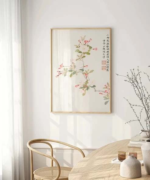 Çerçevesiz Poster Çiçeklerin Fısıltısı - Resim 5