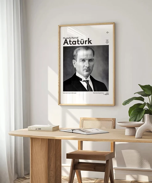 Çerçevesiz Poster Kararlılık ve Vizyon - Resim 4