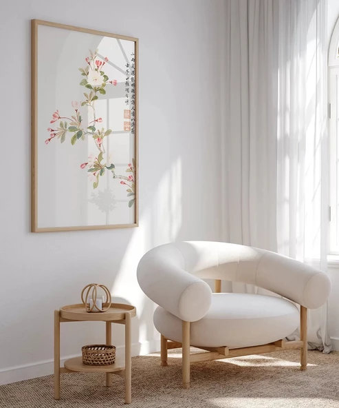 Çerçevesiz Poster Çiçeklerin Fısıltısı - Resim 4