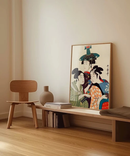 Çerçevesiz Poster Japon Kültürünün İzleri - Resim 5