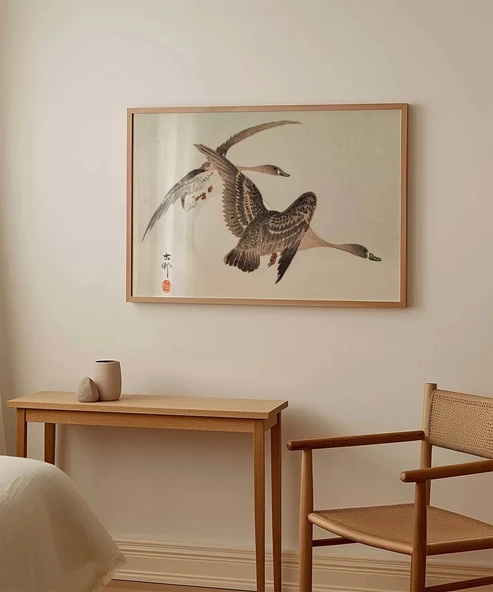 Çerçevesiz Poster Sessiz Kanatlar - Resim 3