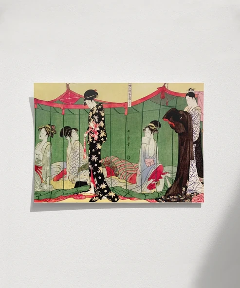 Çerçevesiz Poster Japon Kültürünün Dokusu ürün görseli