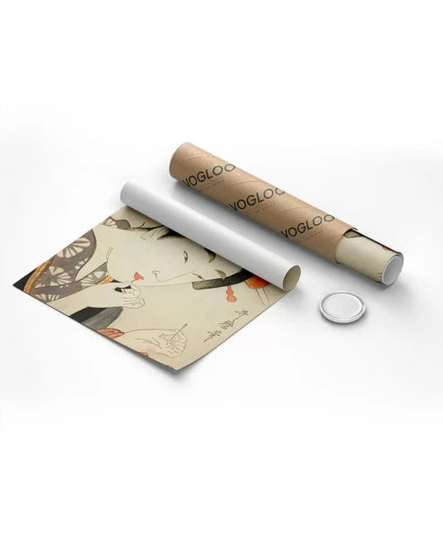 Çerçevesiz Poster Geisha’nın Hazırlığı - Resim 8