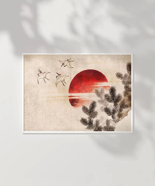 Çerçevesiz Poster Turnaların Dansı - Resim 7