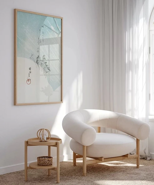 Çerçevesiz Poster Beyaz Rüya - Resim 5