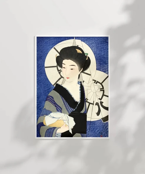 Çerçevesiz Poster Zarafetin Yansıması - Resim 6