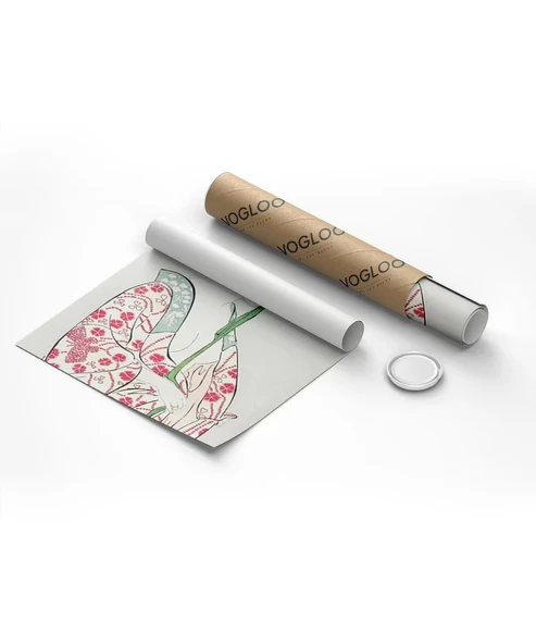 Çerçevesiz Poster Kimono ve İncelik - Resim 8