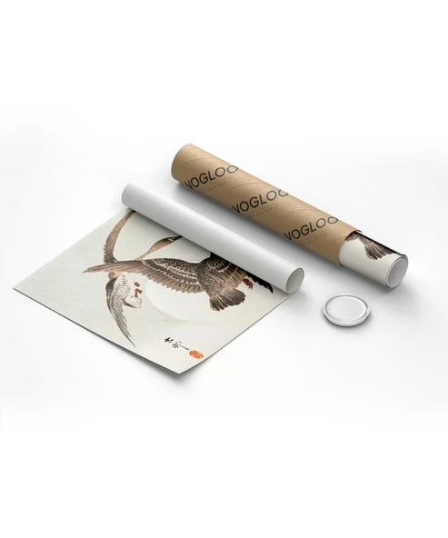 Çerçevesiz Poster Sessiz Kanatlar - Resim 8