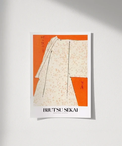Çerçevesiz Poster Bijutsu Sekai Japon Elbise ürün görseli