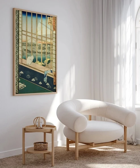 Çerçevesiz Poster Japonya’nın Penceresi - Resim 3