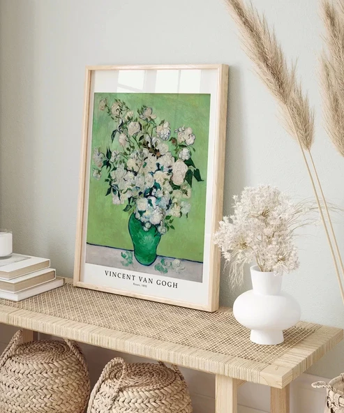 Çerçevesiz Poster Van Gogh Güller - Resim 4