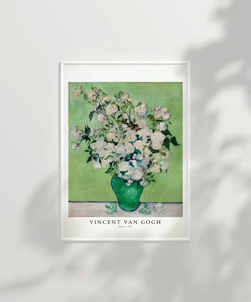 Çerçevesiz Poster Van Gogh Güller - Resim 6