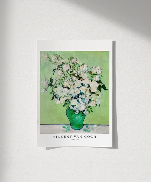 Çerçevesiz Poster Van Gogh Güller ürün görseli