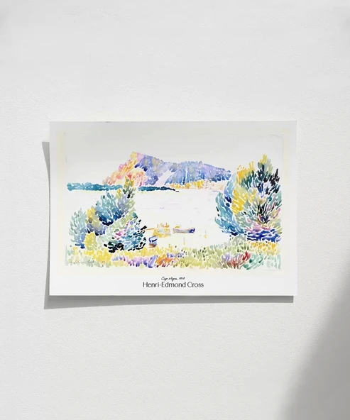 Çerçevesiz Poster Henri-Edmond Cross Cap Negre ürün görseli