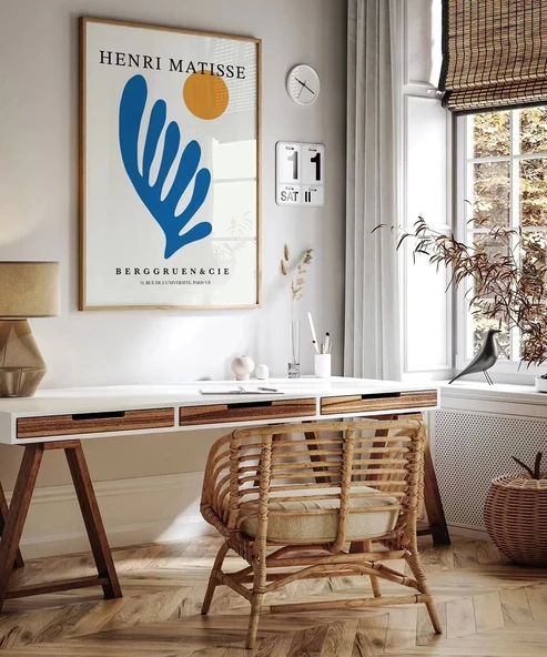 Çerçevesiz Poster Matisse Berggruen Cıe - Resim 4