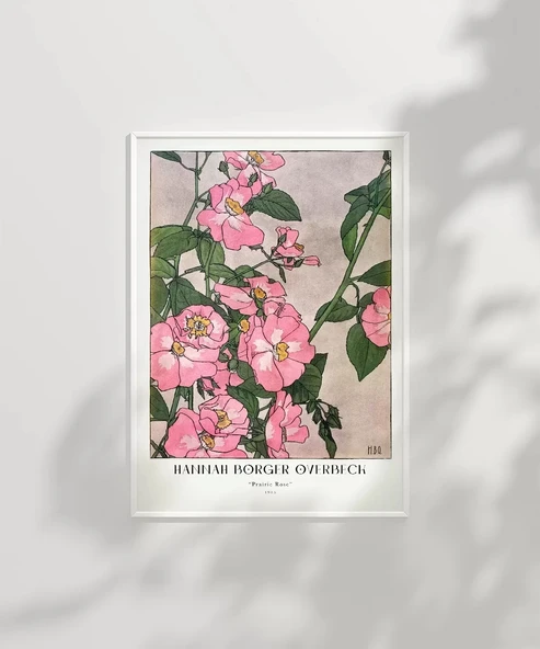 Çerçevesiz Poster Hannah Borger Overbeck Çayır Gülleri - Resim 5