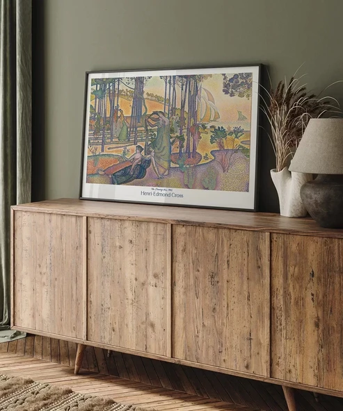 Henri-Edmond Cross Akşam Havası 2 - Resim 5