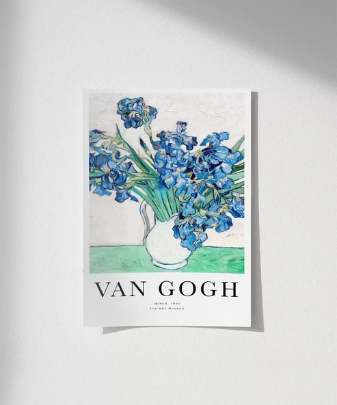 Çerçevesiz Poster Van Gogh Irıses No 2 ürün görseli