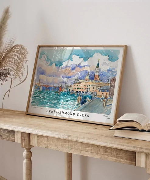 Çerçevesiz Poster Henri-Edmond Cross Venedik 2 - Resim 5