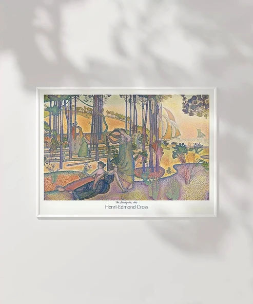 Henri-Edmond Cross Akşam Havası 2 - Resim 6