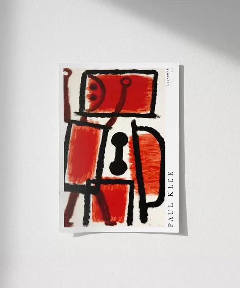 Çerçevesiz Poster Paul Klee Çilingir ürün görseli