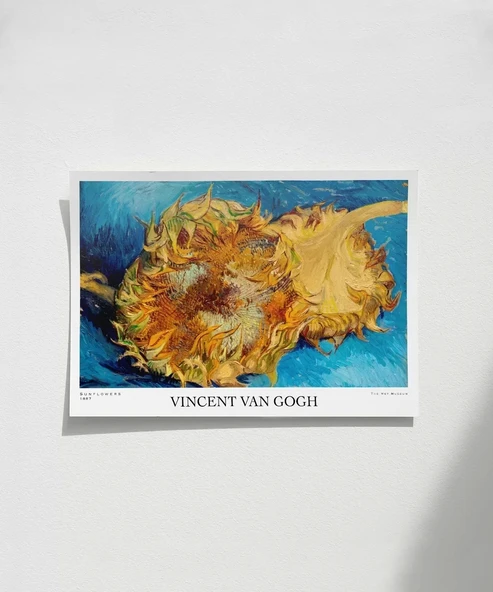 Çerçevesiz Poster Van Gogh Ayçiçekleri 1 ürün görseli