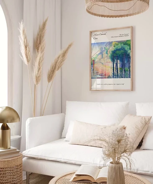 Çerçevesiz Poster Henri-Edmond Cross Rio San Trovaso - Resim 3