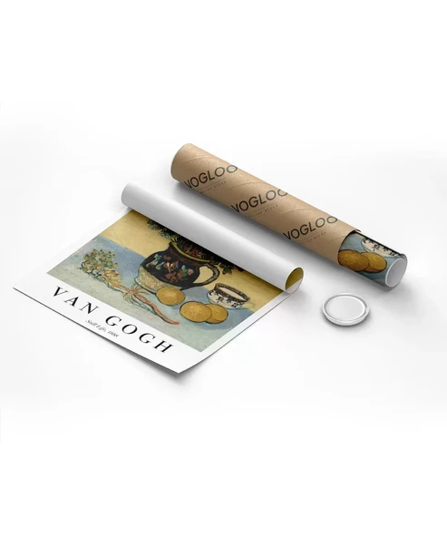 Çerçevesiz Poster Van Gogh Natürmort - Resim 8