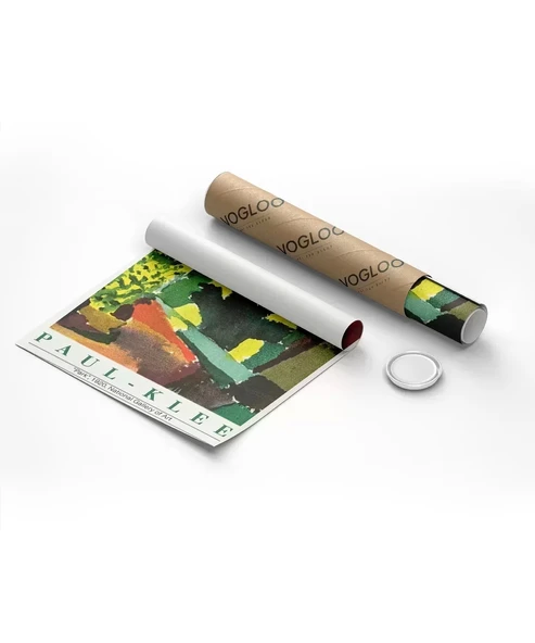 Çerçevesiz Poster Paul Klee Park - 8