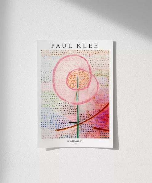Çerçevesiz Poster Paul Klee Blossoming ürün görseli