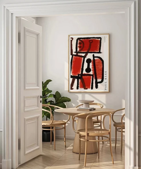 Çerçevesiz Poster Paul Klee Çilingir - Resim 3