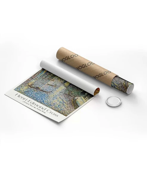 Çerçevesiz Poster Henri-Edmond Cross Venedikte Bir Kanal - Resim 8