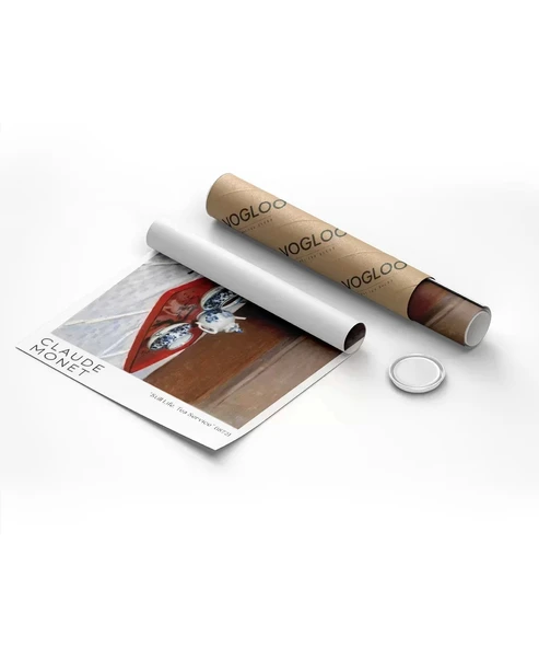 Çerçevesiz Poster Claude Monet Çay Servisi (1) - 7