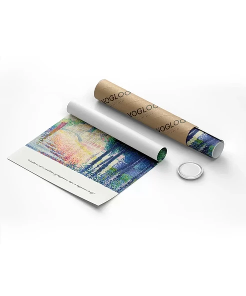 Çerçevesiz Poster Henri-Edmond Cross Rio San Trovaso - Resim 8