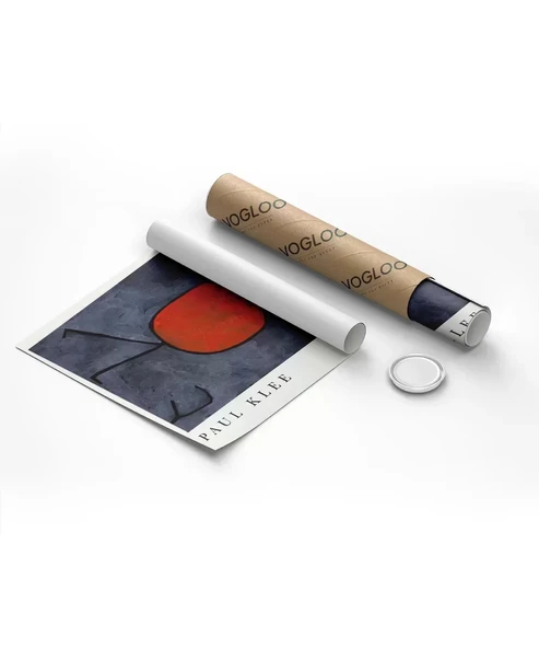 Çerçevesiz Poster Paul Klee Şemsiye - Resim 8