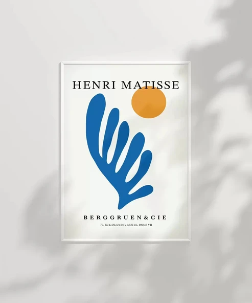 Çerçevesiz Poster Matisse Berggruen Cıe - Resim 6