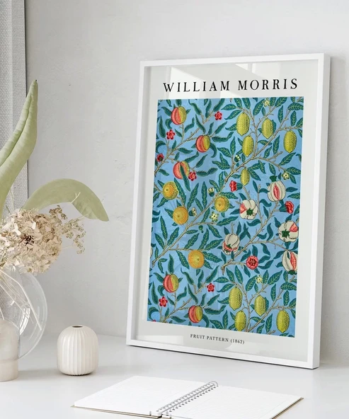 Çerçevesiz Poster William Morris Meyve Deseni No 2 - Resim 5