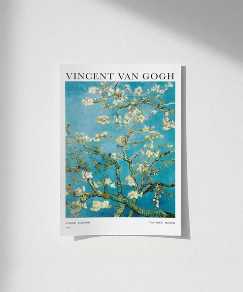 Çerçevesiz Poster Van Gogh Badem Çiçeği ürün görseli