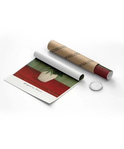 Çerçevesiz Poster Henri Rousseau Çiçek Buketi - Resim 8