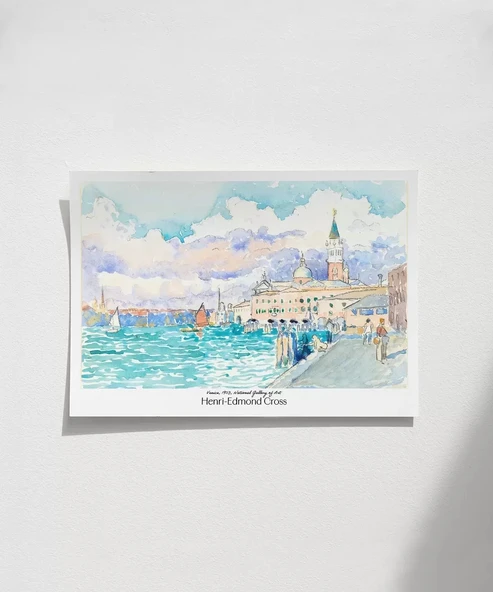 Çerçevesiz Poster Henri-Edmond Cross Venedik ürün görseli