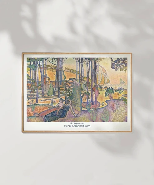 Henri-Edmond Cross Akşam Havası 2 - Resim 7