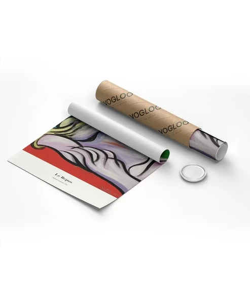 Çerçevesiz Poster Pablo Picasso Le Repos - Resim 8