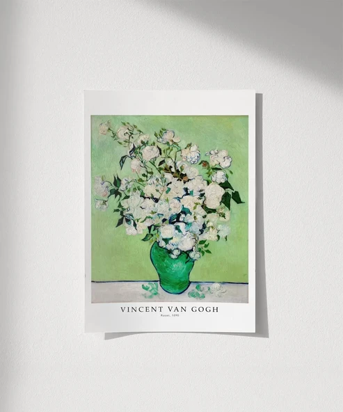 Çerçevesiz Poster Van Gogh Güller ürün görseli