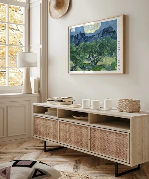 Çerçevesiz Poster Vincent Van Gogh Zeytin Ağaçları (2) - Resim 5