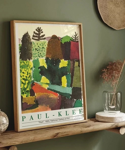 Çerçevesiz Poster Paul Klee Park - 4